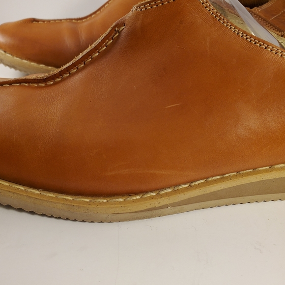 Koan Men's Leather Slip Ons - Picture 4 of 9